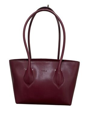 Furla Burgundy Mini Tote Bag